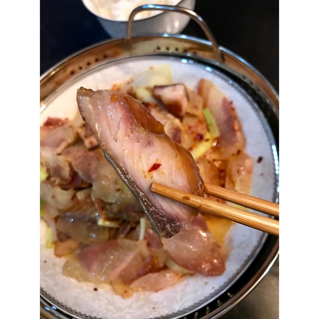 蒸腊鱼