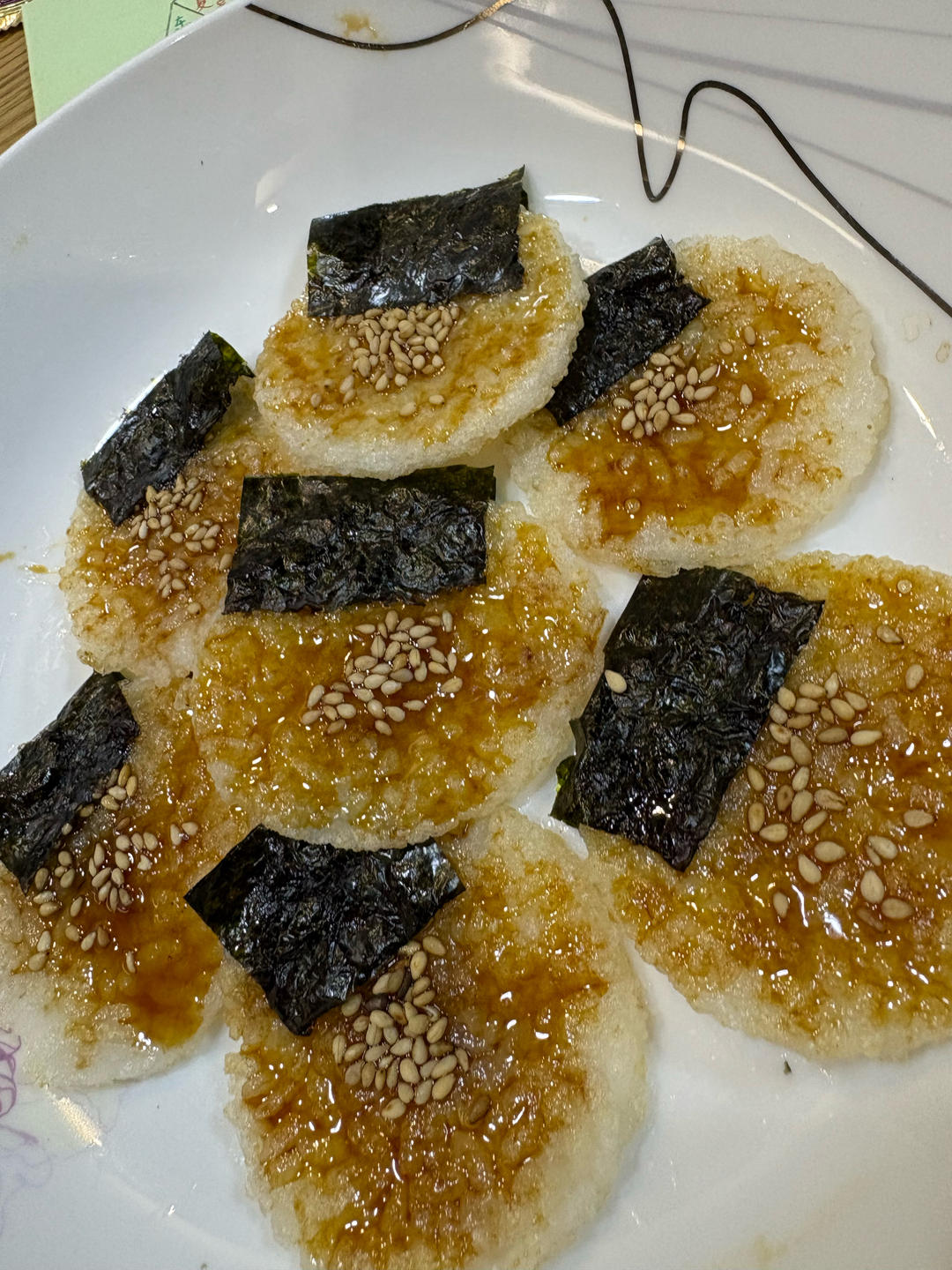 巨巨香❗️剩米饭的天花板吃法❗️照烧海苔米饼