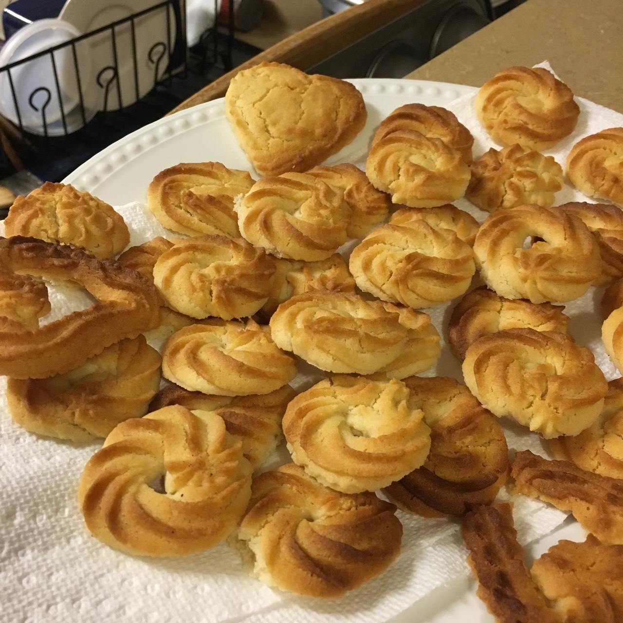 入口即溶的黄油曲奇 Butter cookies