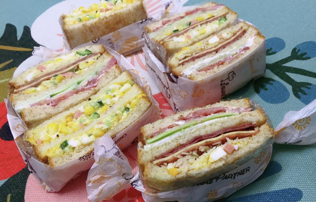 设计师的品质早餐——能量爆炸三明治