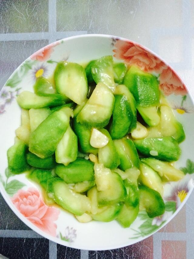 家常清炒丝瓜
