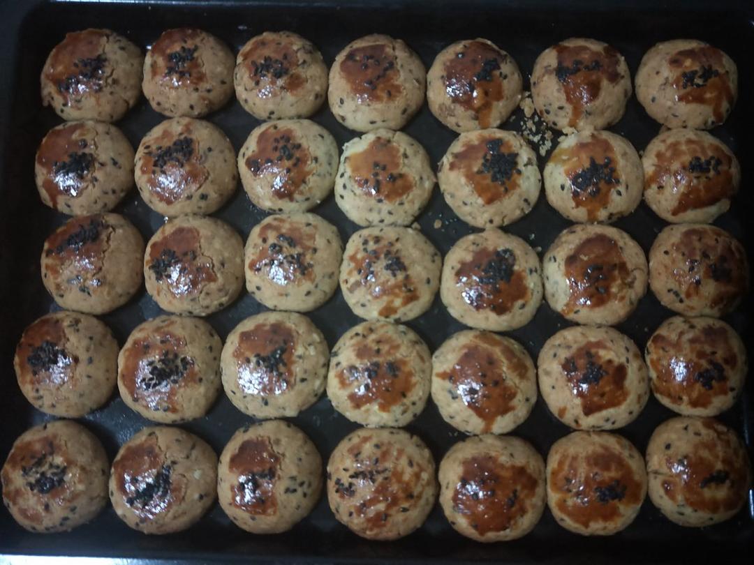 烤箱花生酥(原料简单酥脆好吃)