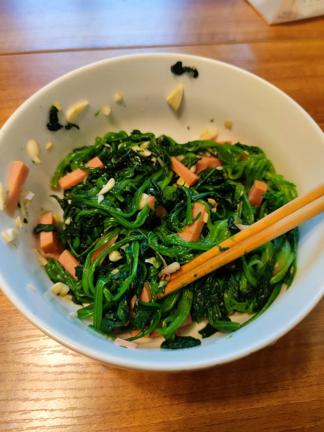 比店里都好吃的快手菜老醋菠菜