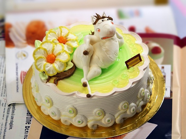 马蛋糕图片-卡通马蛋糕图片-生肖马蛋糕制作的做法