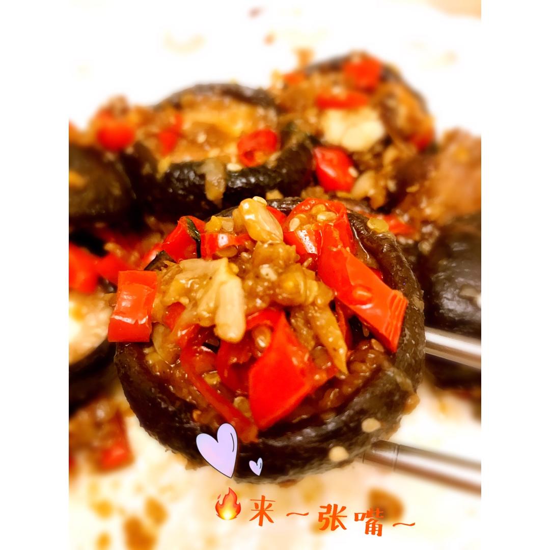 蒜蓉孜然烤香菇