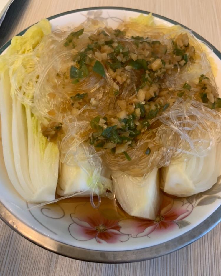 蒜蓉粉丝蒸娃娃菜