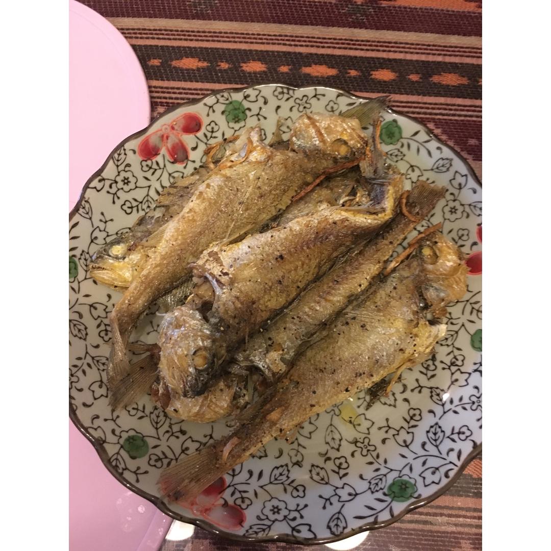 干炸黄花鱼