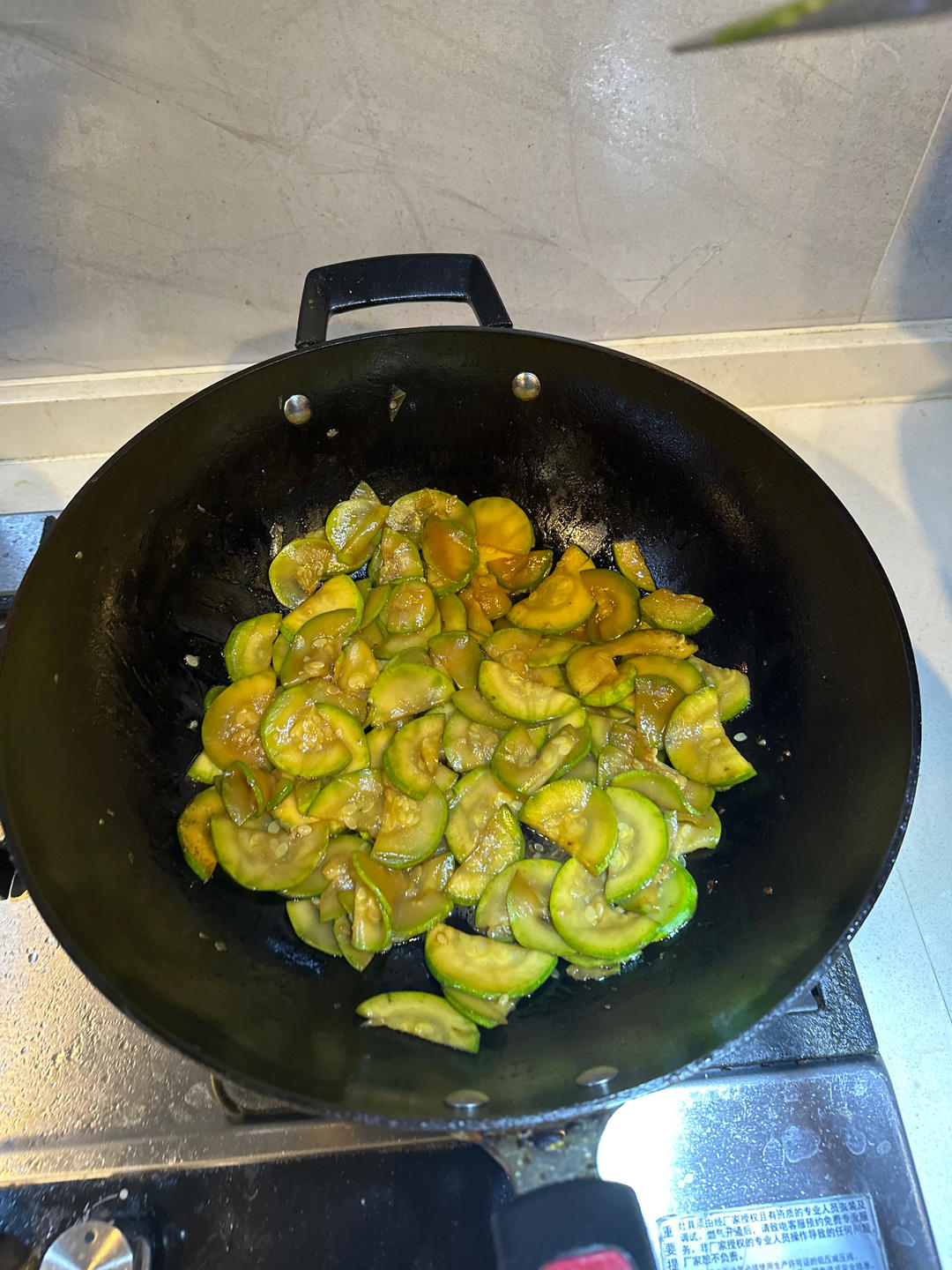 清炒西葫芦，五分钟快手菜