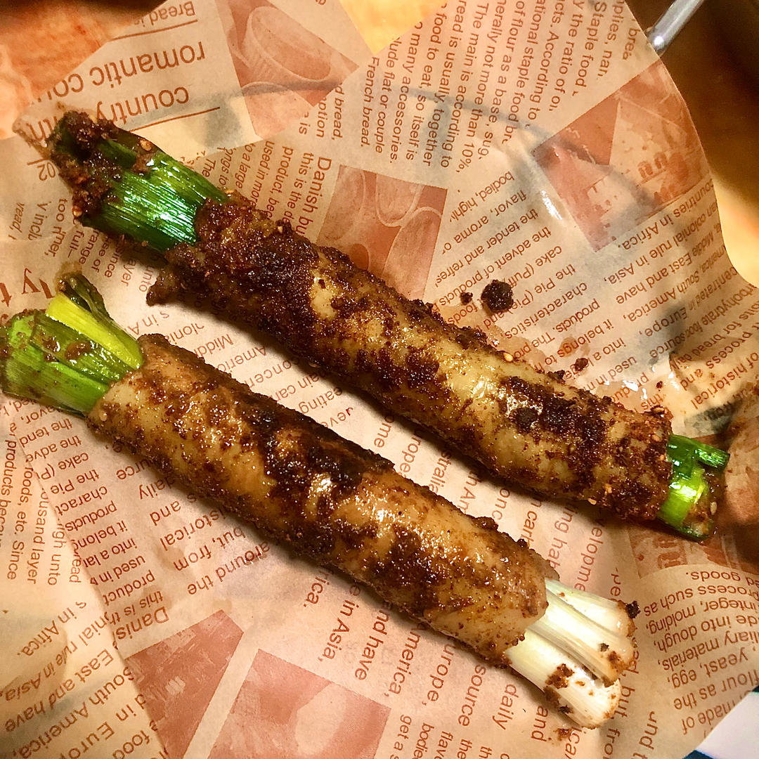 大葱烤肥肠
