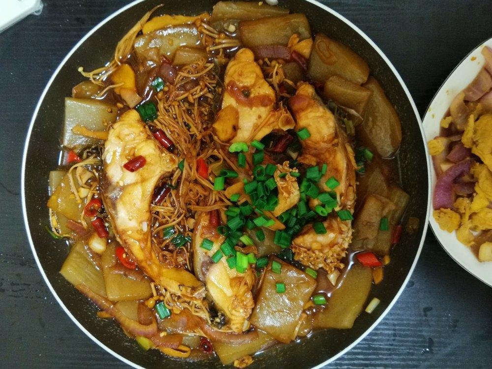 🔥好吃到爆的黄焖鱼，肉质鲜嫩，简单又好吃❗️