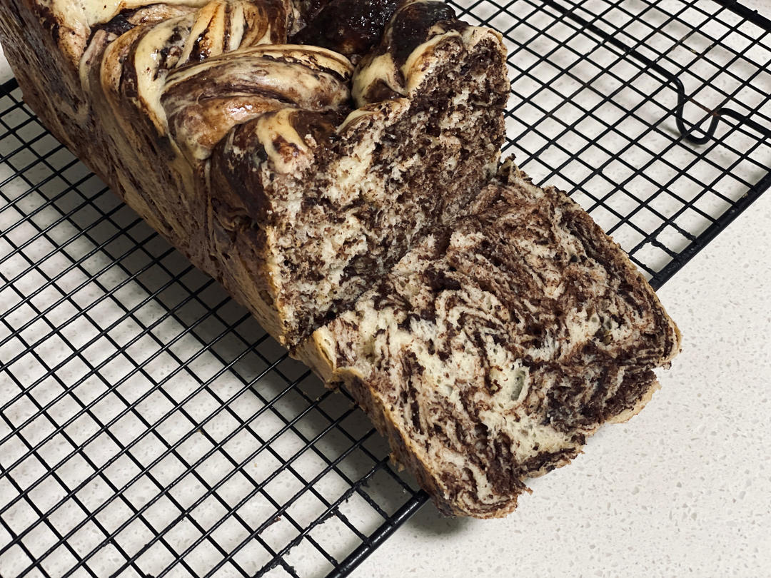 🍫浓郁巧克力吐司🍫
—复刻版爸爸糖吐司面包