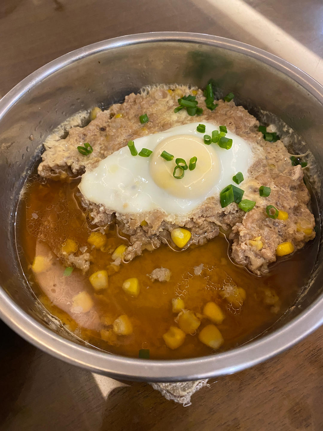 孩子爱吃的蒸肉饼