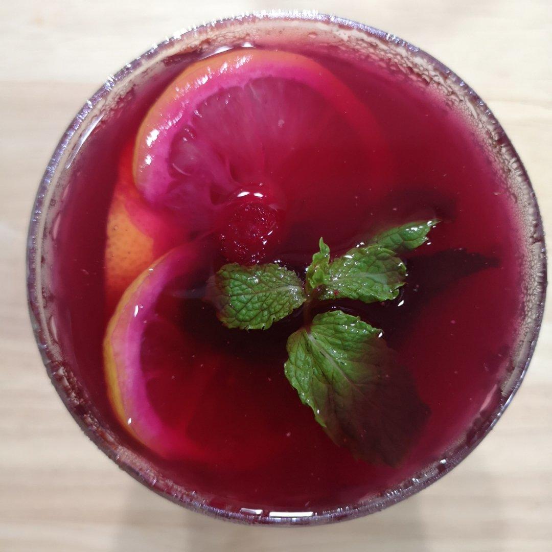 紫苏冰糖杨梅汤