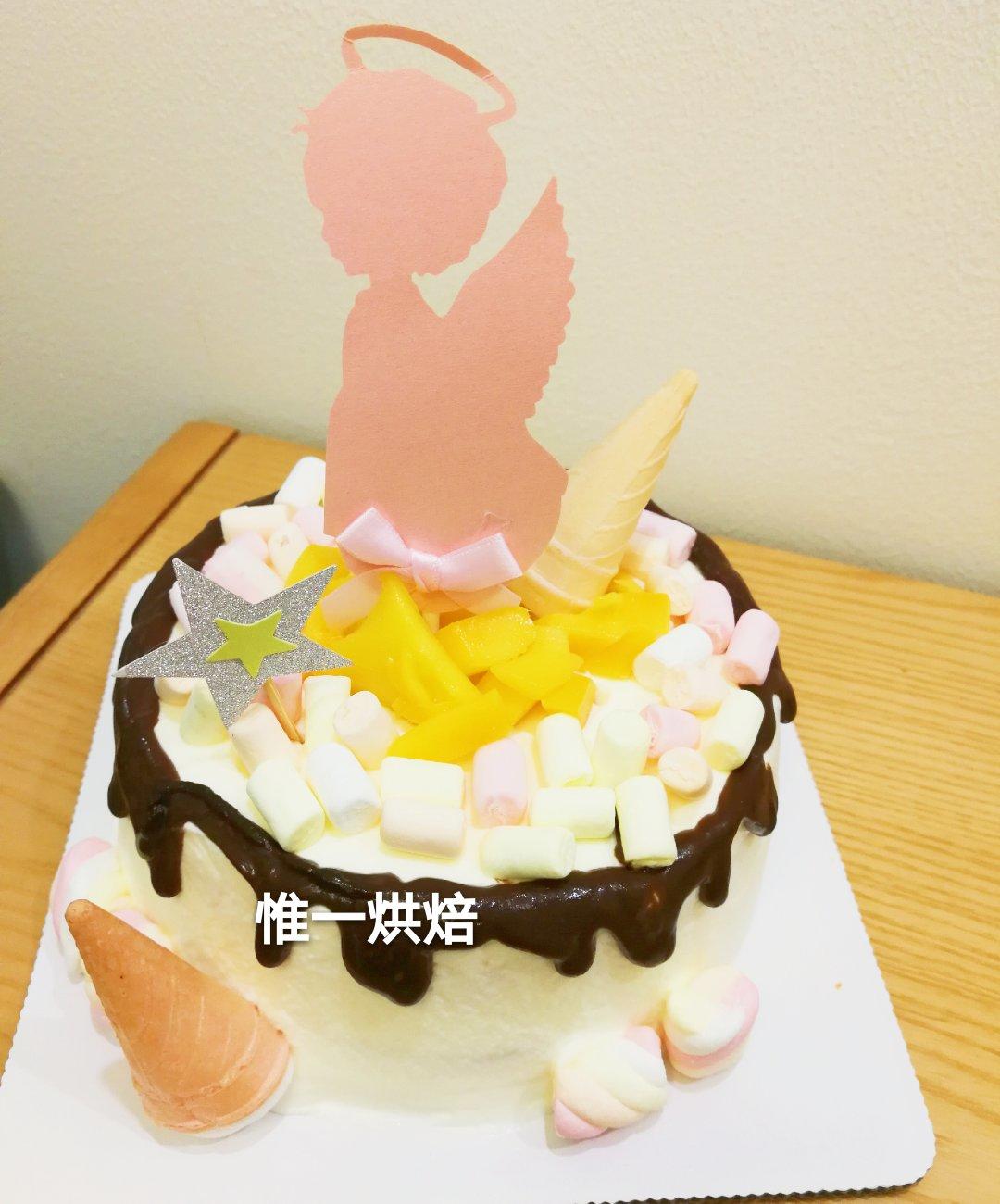 《Tinrry+》草莓奶油蛋糕（8寸配方）