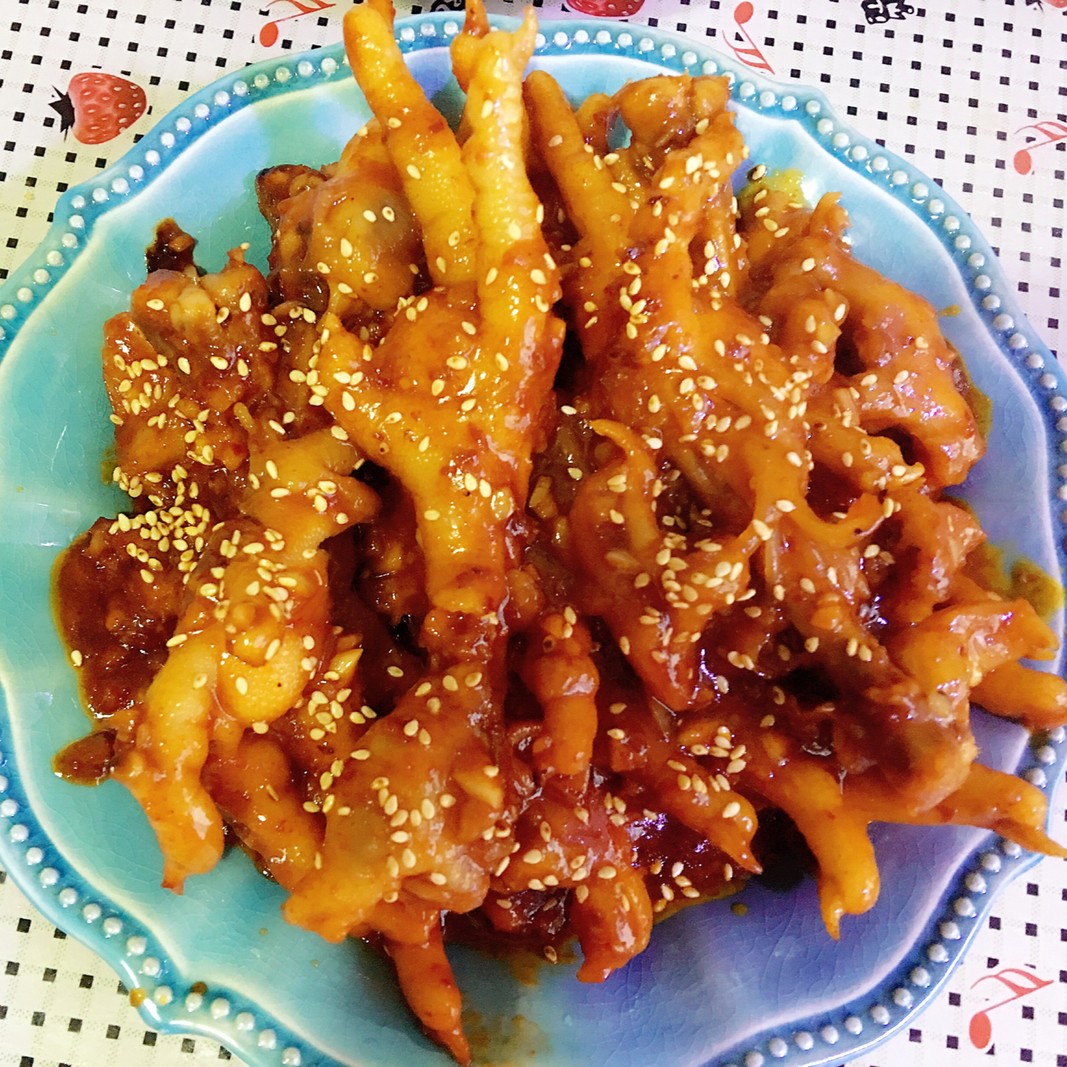 韩式辣鸡爪