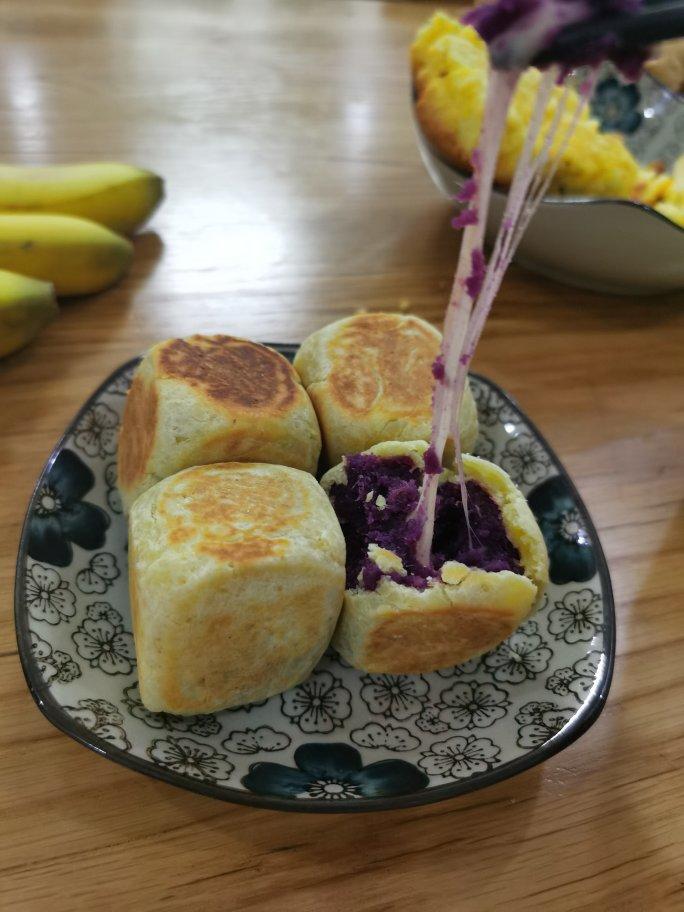【爆浆紫薯仙豆糕】