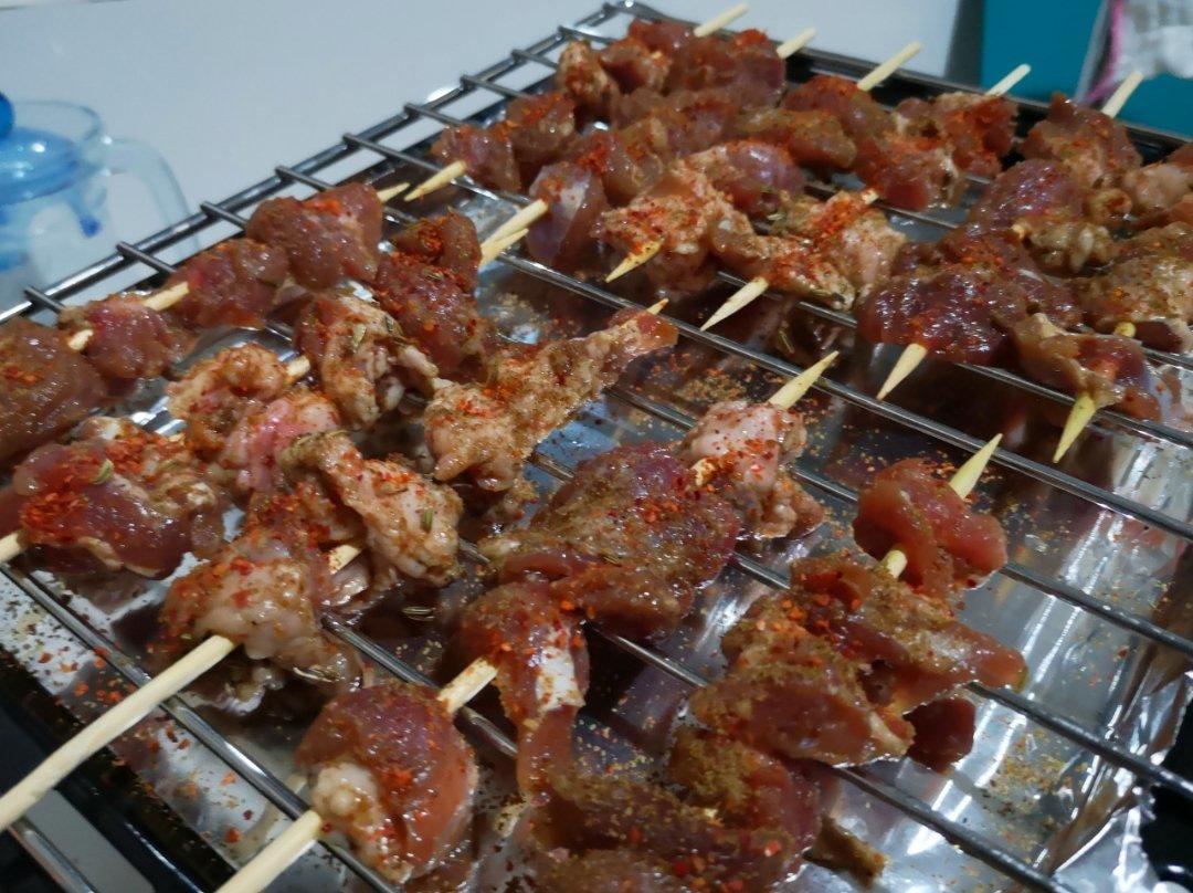 烤羊肉串
（烤箱版）