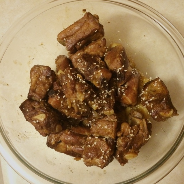 土豆炖排骨