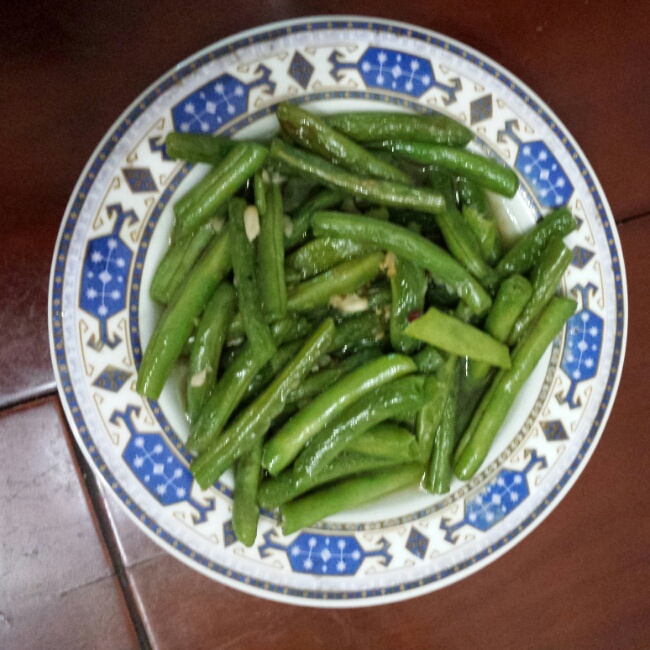 董太的私房菜--素炒四季豆