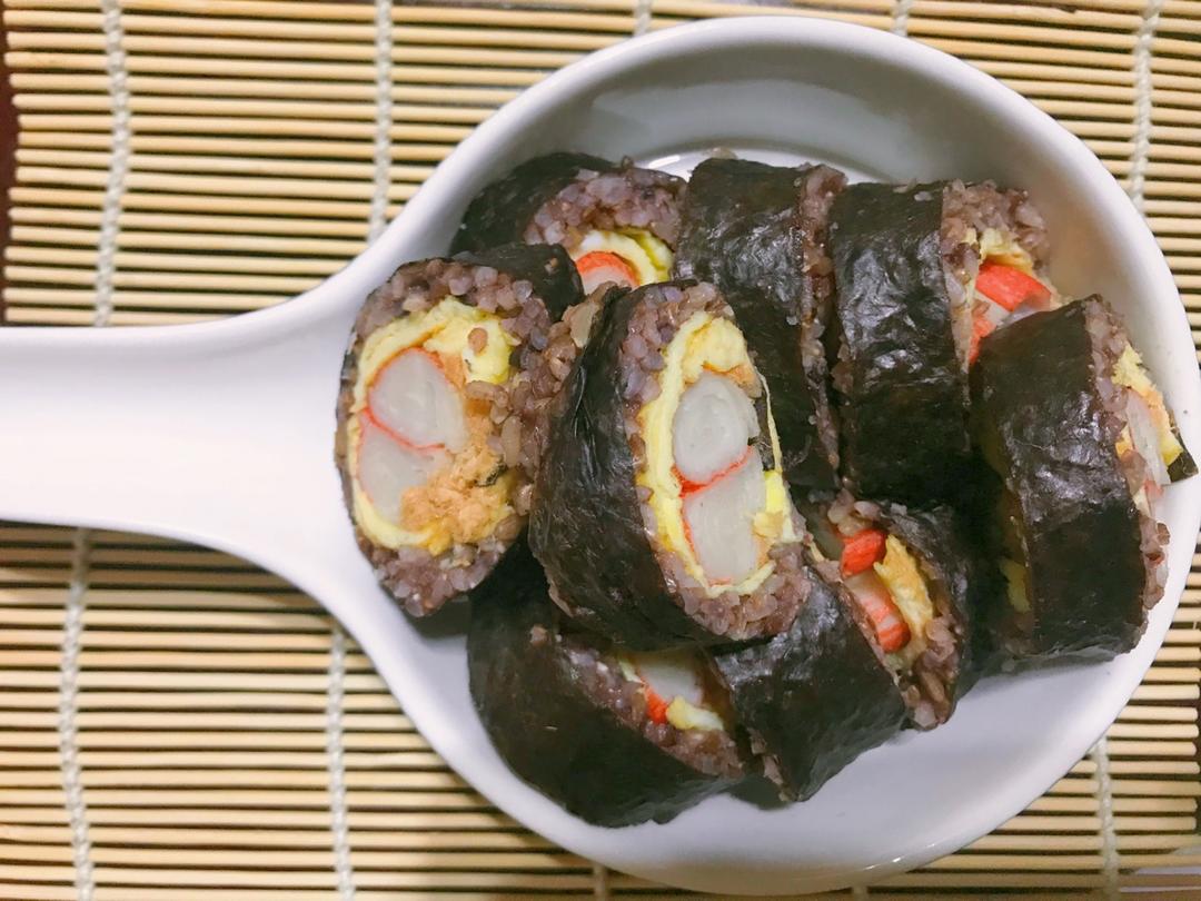 黑米寿司