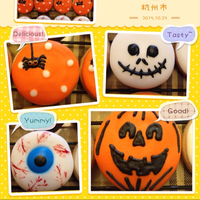 适合新手制作的万圣节糖霜饼干