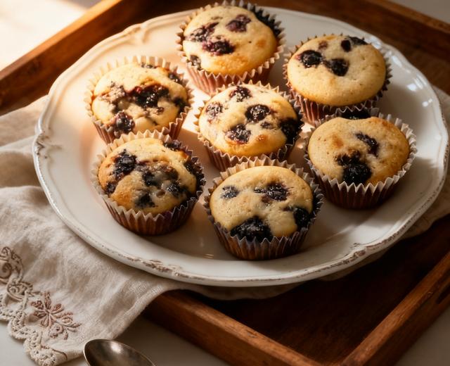 SL 冷冻蓝莓玛芬小蛋糕「Muffin」的做法