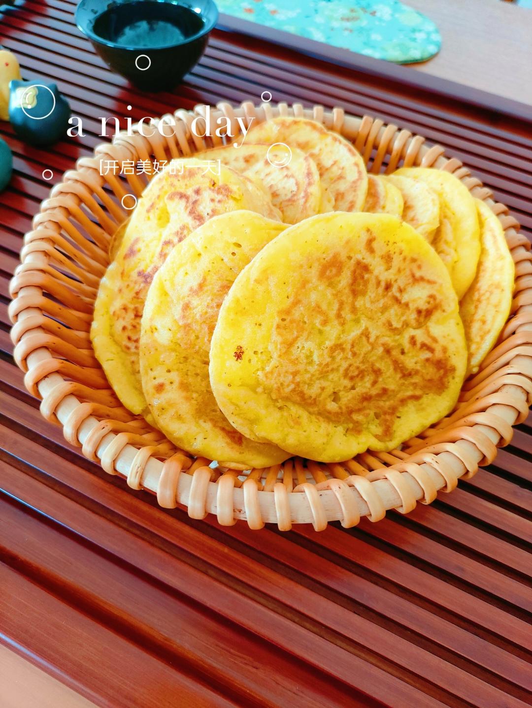 奶香玉米饼
