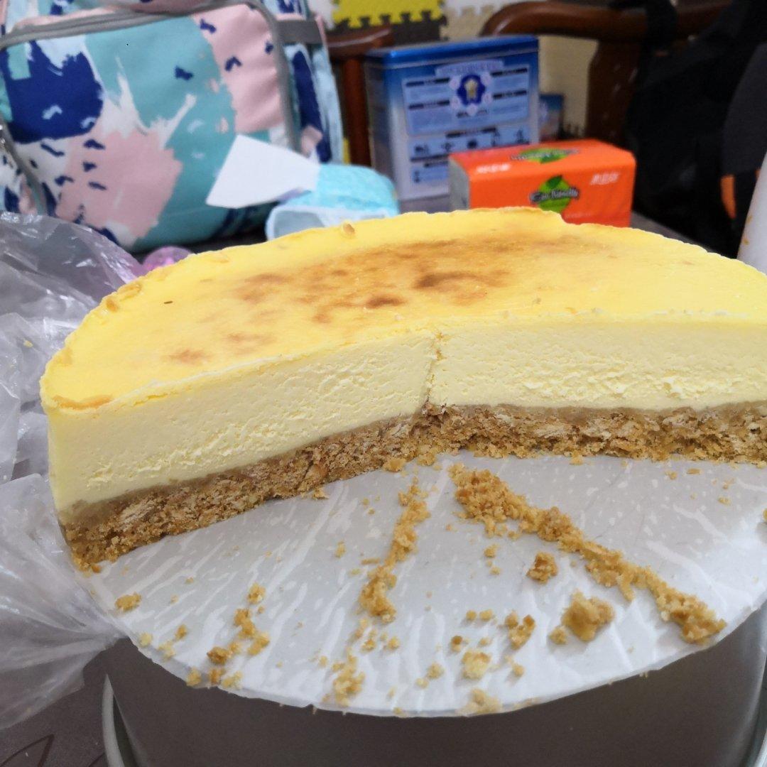 口感细腻浓郁的重芝士蛋糕，新手0失败（8寸）