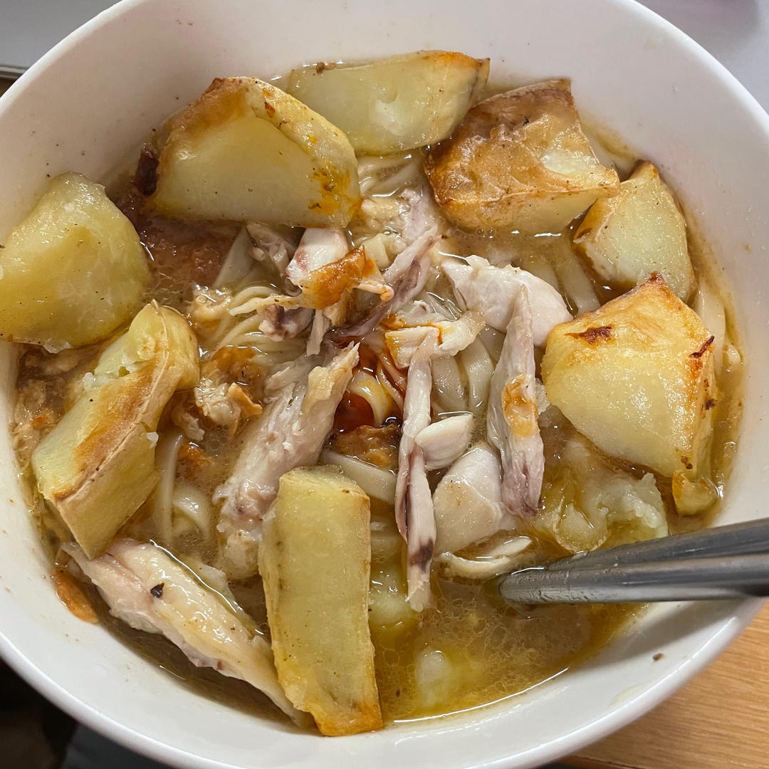 鸡汤面｜鲜嫩咸香鸡油 杭州百家鸡味馆版