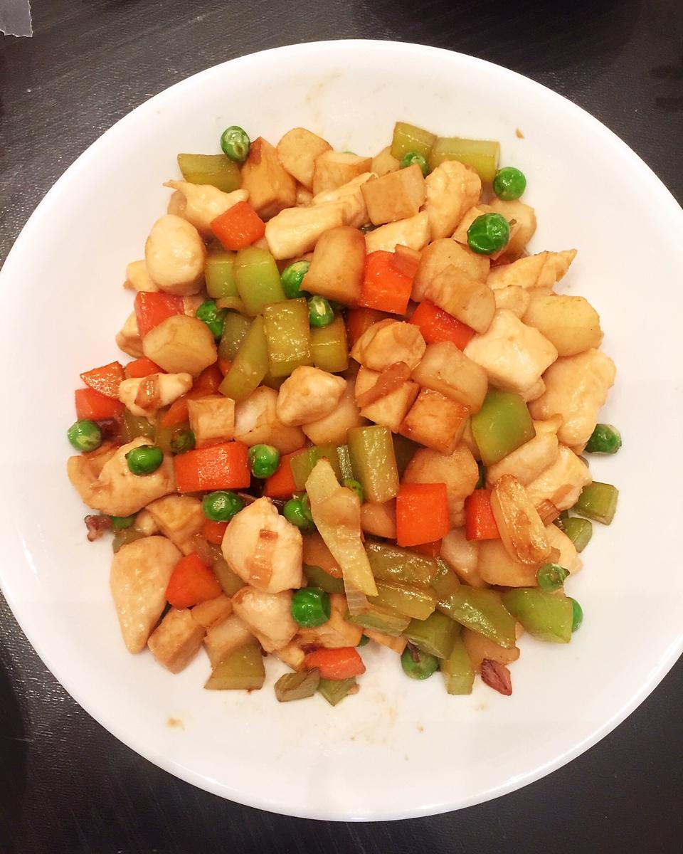 辣炒三丁