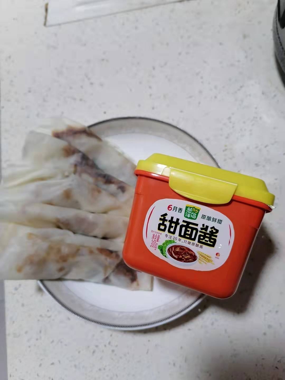 🌯老北京鸡肉卷💥灵魂酱汁和脆皮鸡柳的秘籍