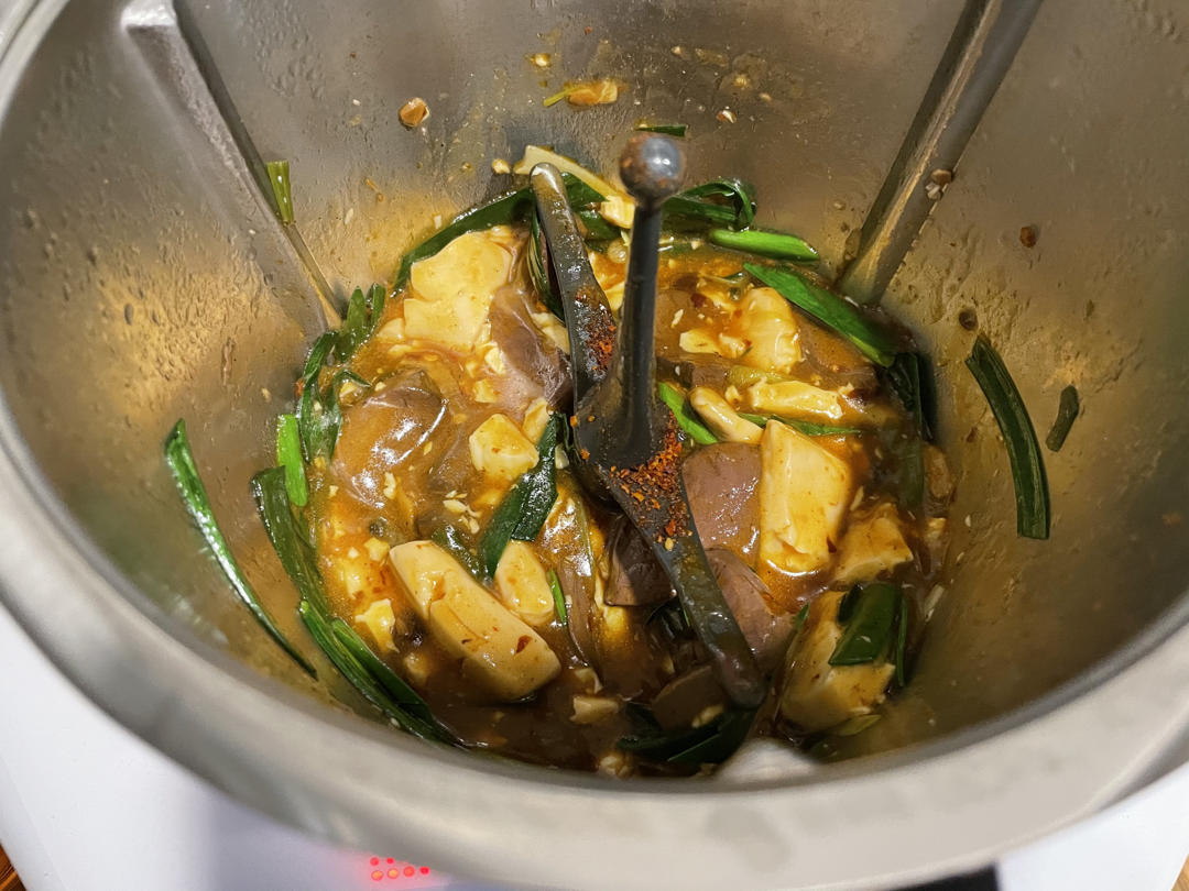 麻辣鸭血豆腐