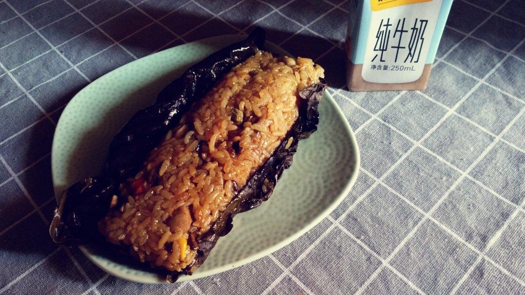 应季|超级简单的荷叶糯米鸡