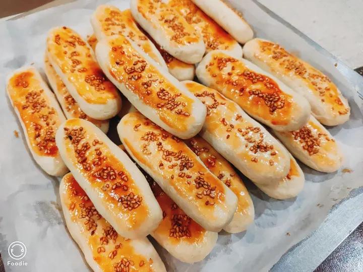 酥的掉渣椒盐牛舌饼