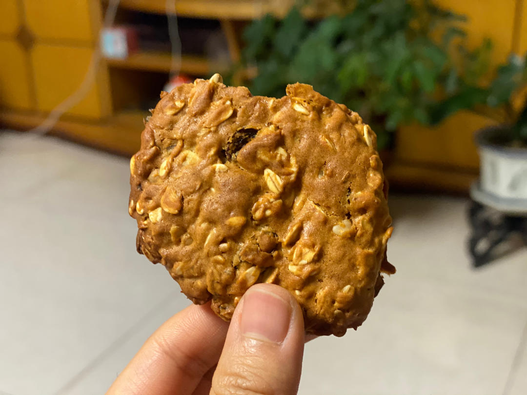 神仙配方📝最好吃的葡萄干燕麦曲奇，没有之一