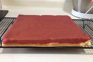 红丝绒旋风蛋糕卷的做法 步骤14