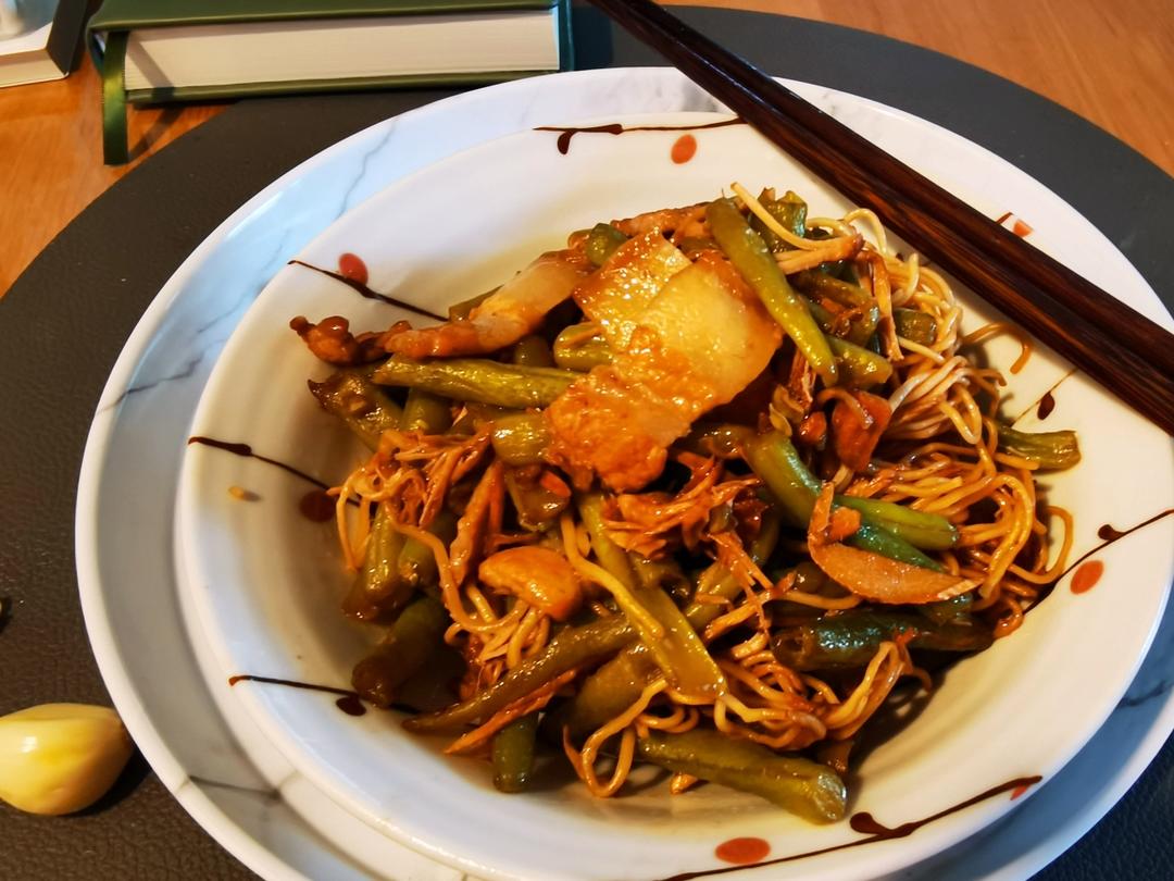 家庭版豆角焖面