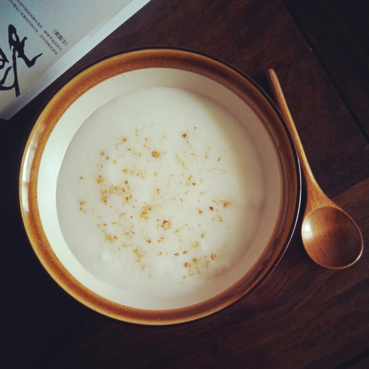 shirley糊田田做的杏仁茶