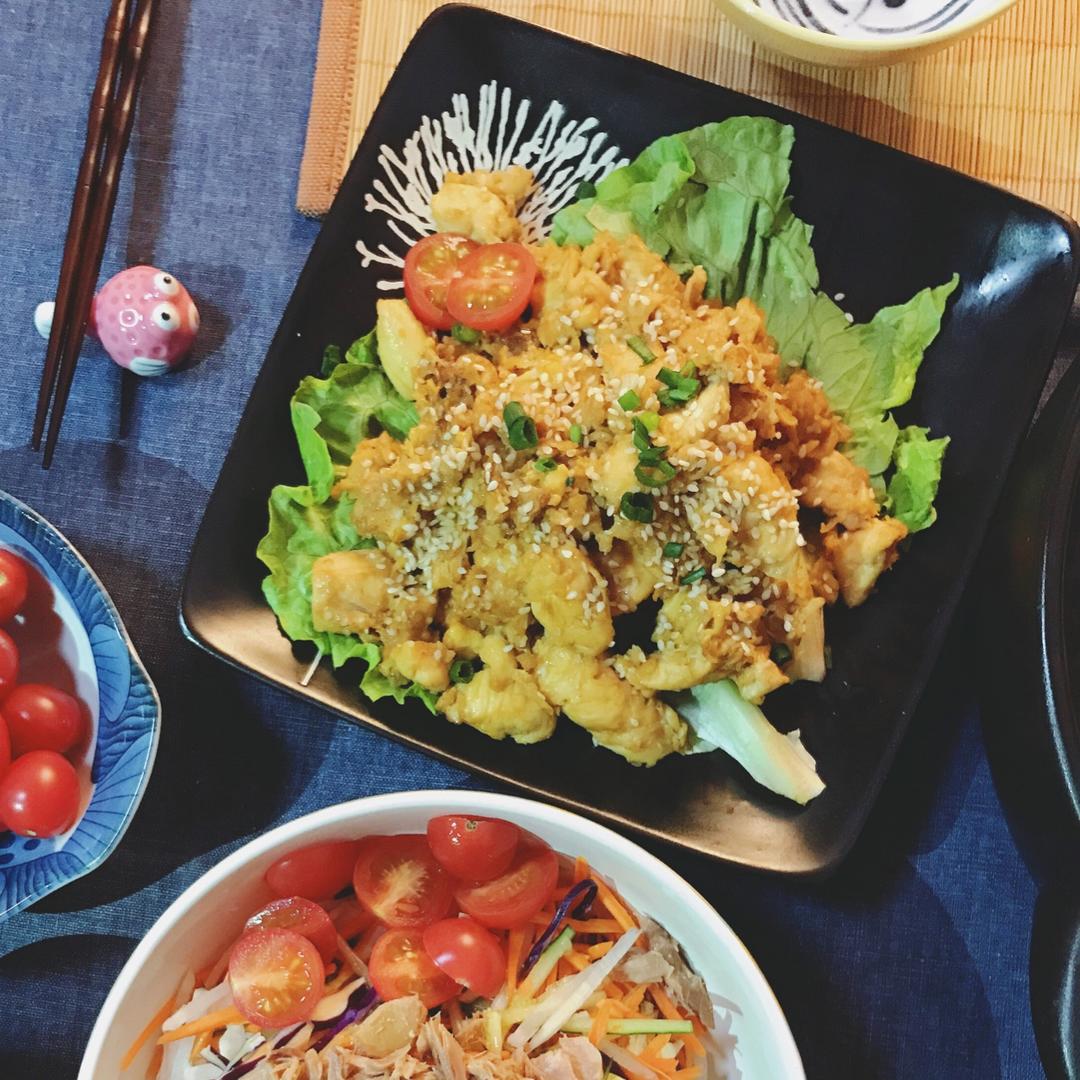 香酥蜜汁芝麻鸡