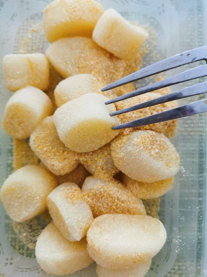 深谷幽兰529做的超简单糯米小糍粑团子