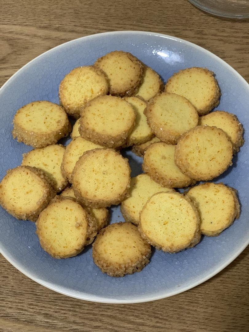 橙色钻石饼干