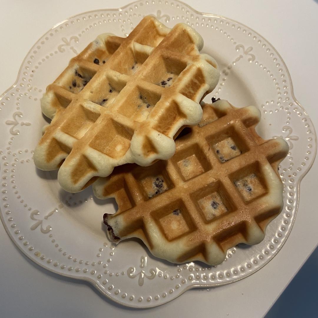 紫米华夫饼