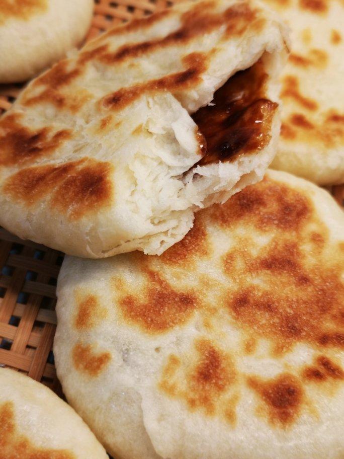 发面油酥小糖饼