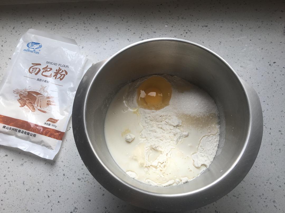 纯奶手撕吐司的做法 步骤1