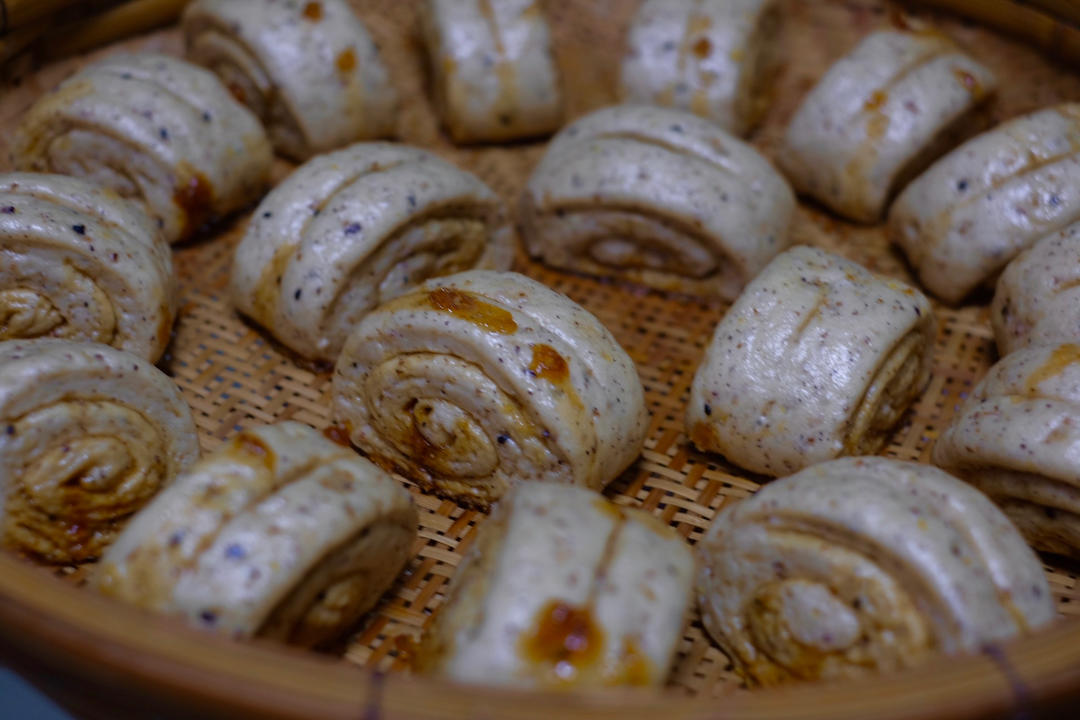 有料的红糖馒头（土豪包）