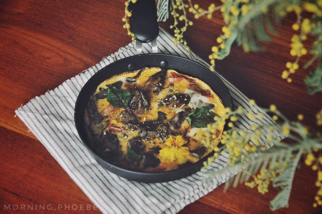 Omelet Pizza （蛋饼匹萨）
