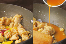 【食材包操作说明】橙香甜椒脆皮鸡的做法 步骤7