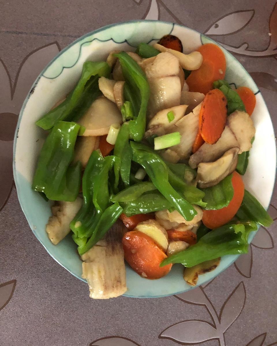 青椒黑鱼片（家常版）