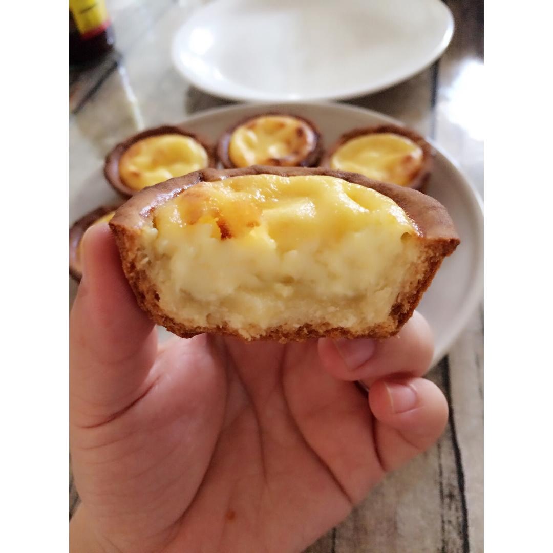 【视频食谱】不用开酥的曲奇蛋挞