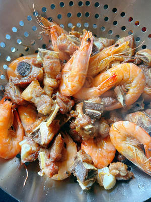 干锅排骨虾🦐的做法 步骤13